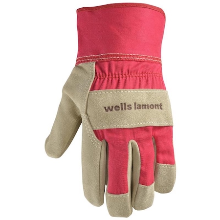 Wells Lamont Women's Outdoor Work Gloves Red M 4113M-800