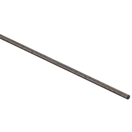 Stanley Stanley Hardware 4055BC Series 301242 Round, Weldable Smooth Rod, 36 in L, 1/8 in Dia, Steel, Plain N301-242