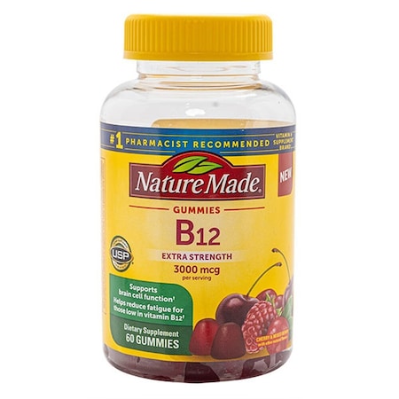 Nature Made Vitamin B12, 3000mcg, 60PK 03160400253