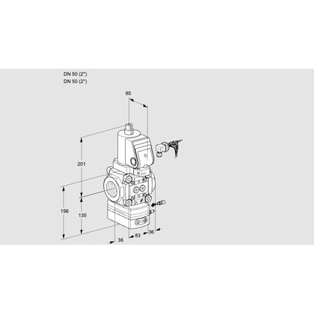 Honeywell Kromschroder VAG350R/NWGRAE KS88030068