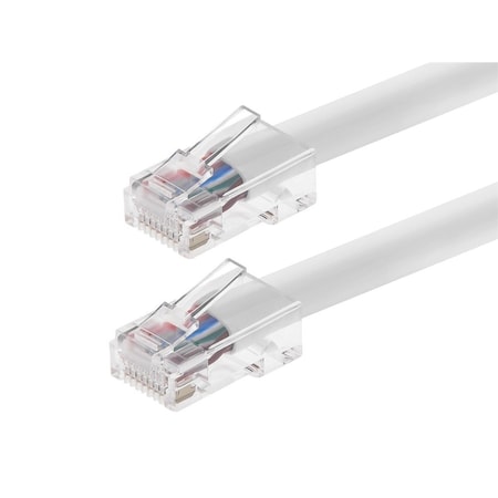 Monoprice Cat6 Utp Patch Cable, 15 ft.White 14308