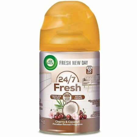 Reckitt Benckiser Air Wick, FRESHMATIC LIFE SCENTS ULTRA REFILL, PARADISE RETREAT, 5.89 OZ AEROSOL, 6PK 91099