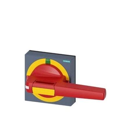 Siemens handle with masking plate EMERGENCY-STOP size 100x 100 for shaft 10x 10 8UD1851-3AE05