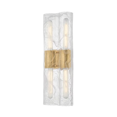 Corbett Lighting Bromo 4 Light Wall Sconce in Vintage Brass Finish 544-04-VB