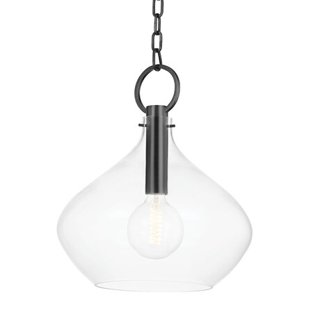 Hudson Valley Lighting Becki Owens X Lina 1 Light Pendant 16.75 In. Old Bronze BKO253-OB