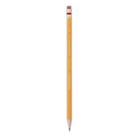 Paper Mate EverStrong #2 Pencils, HB (#2), Black Lead, Gold Barrel, PK12 2065456