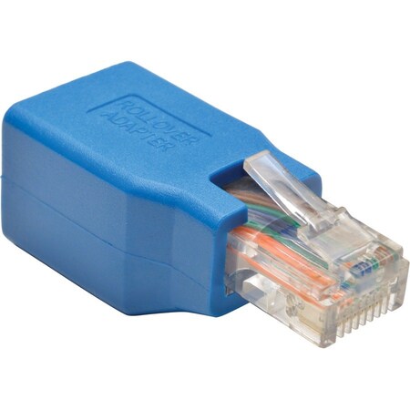 Tripp Lite Cisco Serial Console Rollover Adapter RJ45 Ethernet Patch Cable N034-001