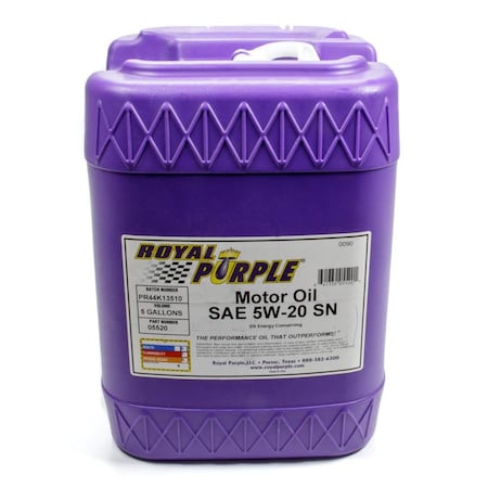 Track Usa 5W20 Motor Oil Synthetic - 5 gal TR3630822