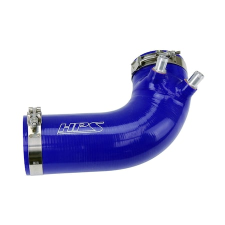 Hps Performance High Temp Reinforced Silicone Air Intake Hose Kit, Blue, 57-1499-BLUE
