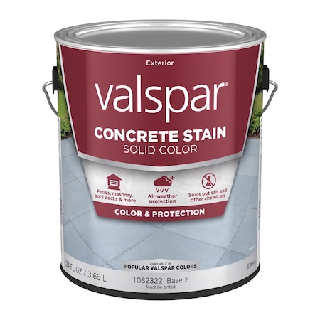 Valspar Solid Base 2 Concrete Stain 1 gal 024.1082322.007