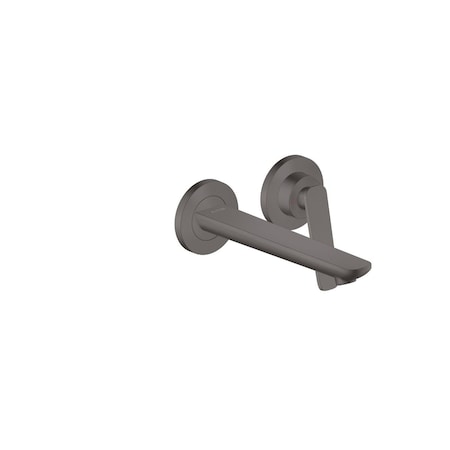 Axor Citterio C Wall-Mounted Single-Handle Faucet, 1.2 GPM in Brushed Black Chrome 49110341