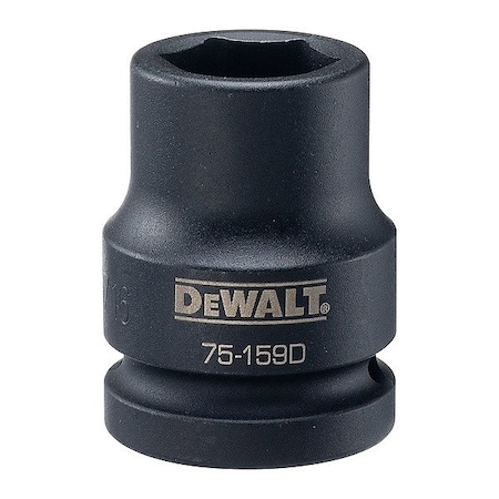 Dewalt Impact Socket, 3/4 IN DR, 13/16 SAE DWMT75159OSP