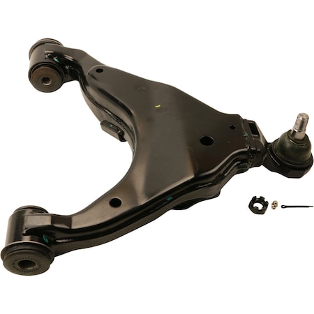 Moog Front Right Lower Suspension Control Arm and Ball Joint Assembly, RK620061