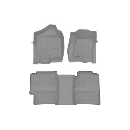 Weathertech Grey, Front and Rear FloorLiner HP 460031-460622IM