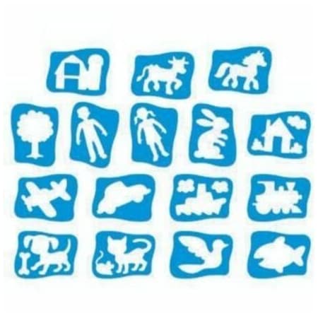Roylco My First Stencils, Set of 16 R58633