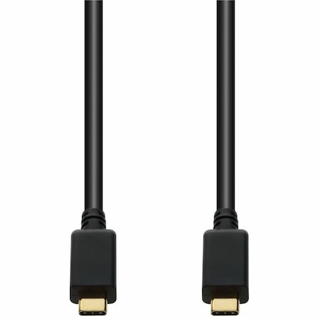 Add-On Addon 1.0M (3.3Ft)Usb 3.1 Type (C) Male To Male Black Adapter Cable USBC32USBC1MB