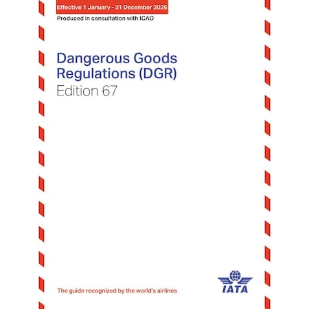 International Air Transport Association IATA DGR 67th Edition, English, Multi-Platform Version for Computer, Tablet, and Phone 6065-67