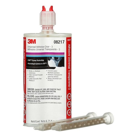3M Abrasives Universal Adhesive Clear, Not Applicable Series, Cartridge, Not Applicable Mix Ratio 7100006285