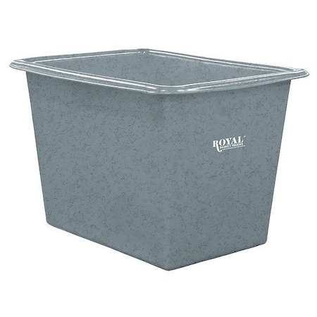 Royal Basket Trucks Poly Liner, 40" L, Granite Gray G12-GRG-PLN