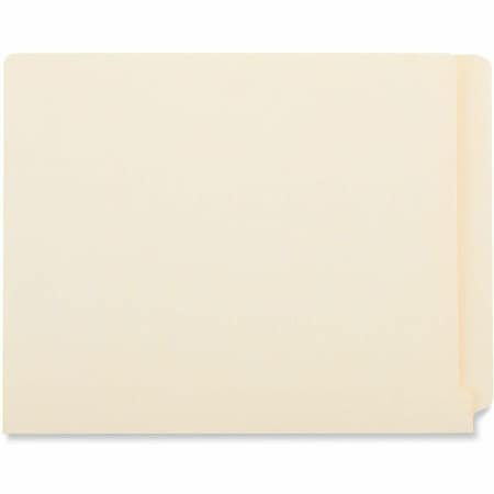 Universal Manila Reinforced Shelf Folder, 9" High Front, Letter, 100/Box UNV13300***