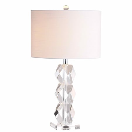 Jonathan Y Sofia 26" Crystal LED Table Lamp, Clear JYL5012A