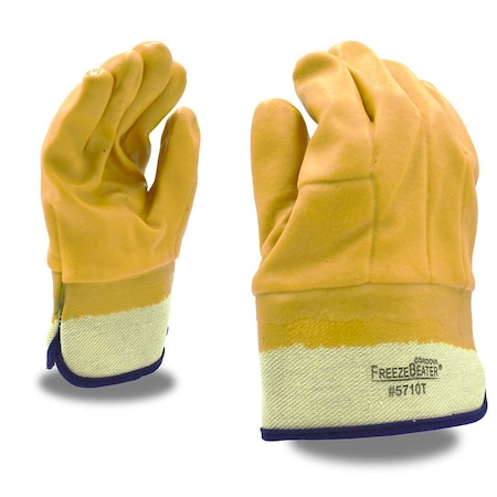 Freezebeater Leather Glove, Double Dipped, Size L, PK12 5710T
