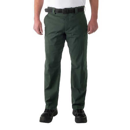 First Tactical TACTICAL UNIFORM PANTS, 32 in, Spruce Green, 35% Cotton Ripstop, 65% Polyester 114041