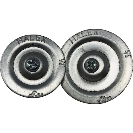 Halex 1/2'' 3-Piece Knockout Seal, 4PK 20605