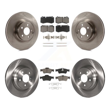 Transit Auto Front Rear Brake Rotors Ceramic Pad Kit For Mercedes-Benz S550 SL550 S600 CL550 S400 S350 K8C-101274