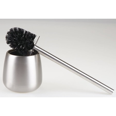 Interdesign Toilet Bowl Brush, Stainless Steel Holder 98810