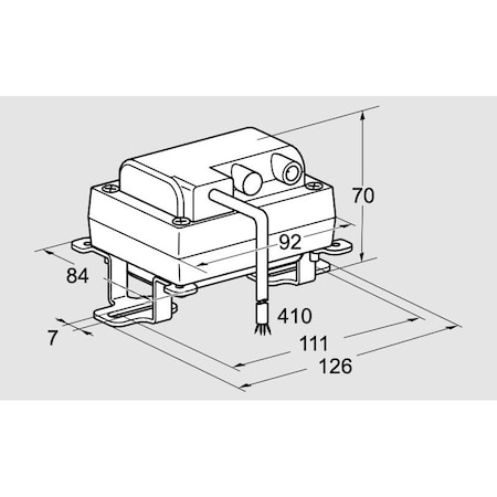 Honeywell Kromschroder TZI 8-12/100QT Ignition Transformer KS84391131