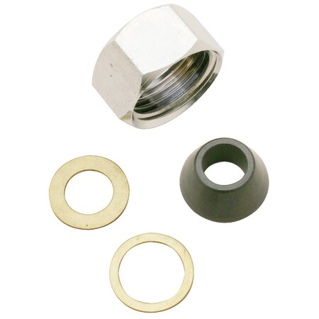 Do It Best 1/2''x3/8'' Slip-Joint Nut Set DIB810-26