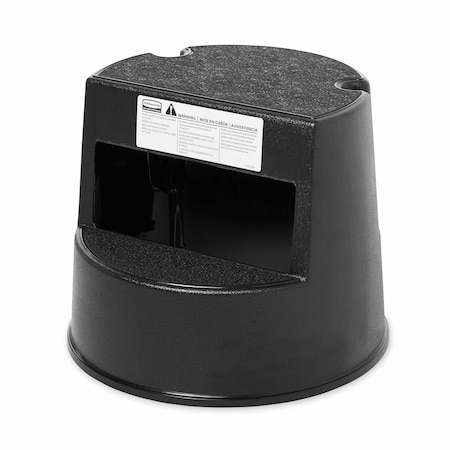 Rubbermaid Commercial MOBILE TWO STEP STEPSTOOL SMFG252300BLA