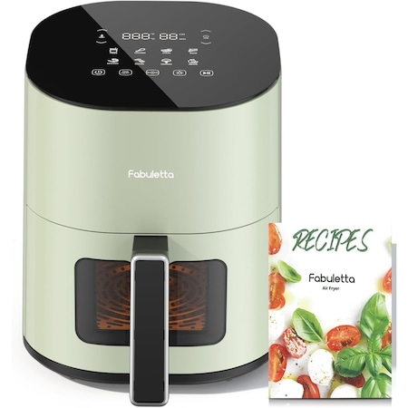 Fabuletta Air Fryer, 4 Quart Airfryer, 11-in-1 Functionality, 450F Max Crisp, Nonstick Basket, Disw 3B29HKAF102AFRY4QGN
