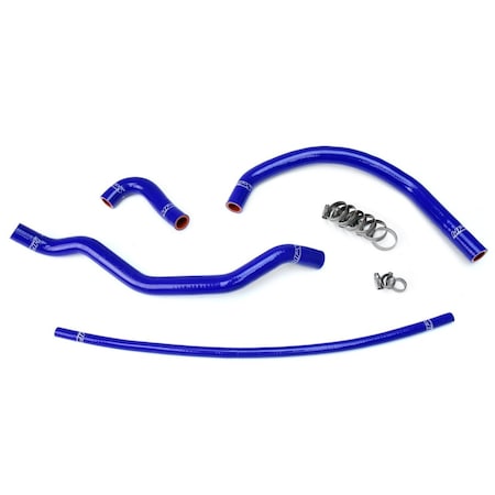 Hps Performance High Temp Reinforced Silicone Radiator Coolant Hose Kit, Blue, 57-1348-BLUE