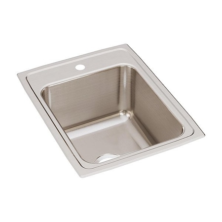 Just Manufacturing Bowl Drop-In Sink, 22"x17"x10.125", Gray SLX2217A4-J