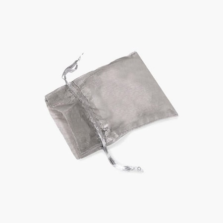 Nashville Wraps Silver Organza Favor Bags, 2x2.5, 10PK B01840