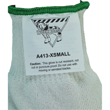 Workhorse A4 Cut-Resistant Hand Protection Gloves, 13-Gauge E54285021
