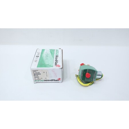 Asco RED-HAT II SOLENOID VALVE 125V-DC 1/4IN NPT HC8320G184
