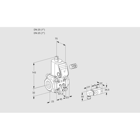 Honeywell Kromschroder VAS125R/NW KS88001279