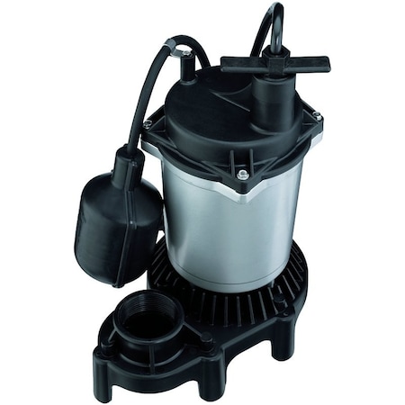 Sta-Rite Industries Sump Pump 1/2Hp  Black/Zinc FPZS50T