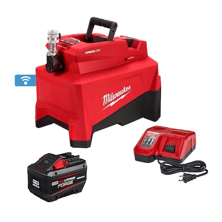 Milwaukee Tool Hydraulic Pump Kit, Battery Operated, Electric Motor, 10,000 psi Max Pressure 2774-21HD