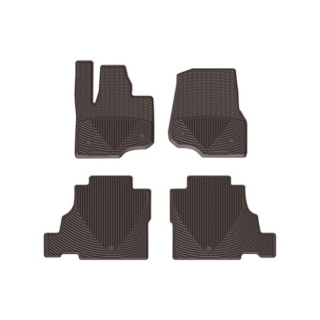 Weathertech Cocoa, Front and Rear All Weather Floor Mats W477CO-W478CO