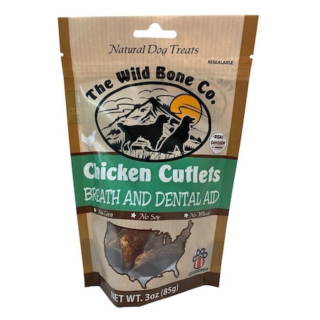 Wild Bone Co The Wild Bone Co. Breath&Dental Cutlets Dog Treats 1980