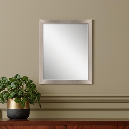 Homeroots 32" Silver Accent Mirror 606778