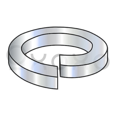 Oxoxo M4 Metric Din 7980 High Collar Split Lock Washer Zinc and Bake, 10000PK 545274
