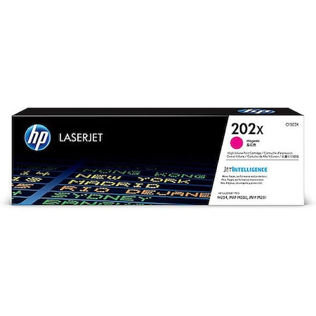 Hp 202X (CF503X) High Yield Magenta Original LaserJet Toner Cartridge (2,500 Yield) CF503X