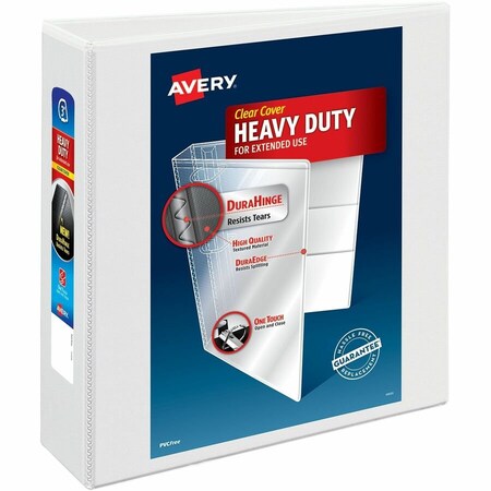 Avery Dennison 3-RING VIEW BINDER, 3 CAPACITY 05604