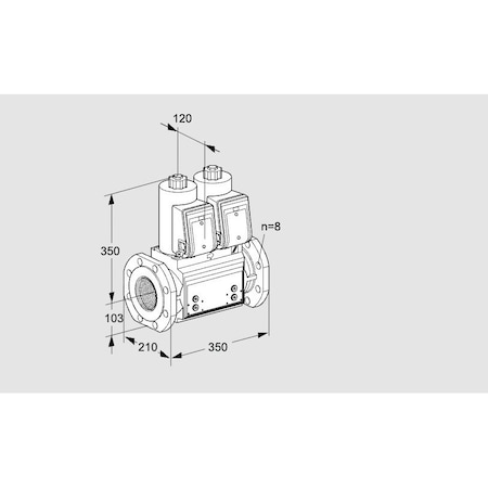 Honeywell Kromschroder VCS8T100A05NNWRB/PPPP/PPPP KS88207080
