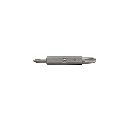 Klein Tools Replacement Bit, Phillips No 0, No 3 32771